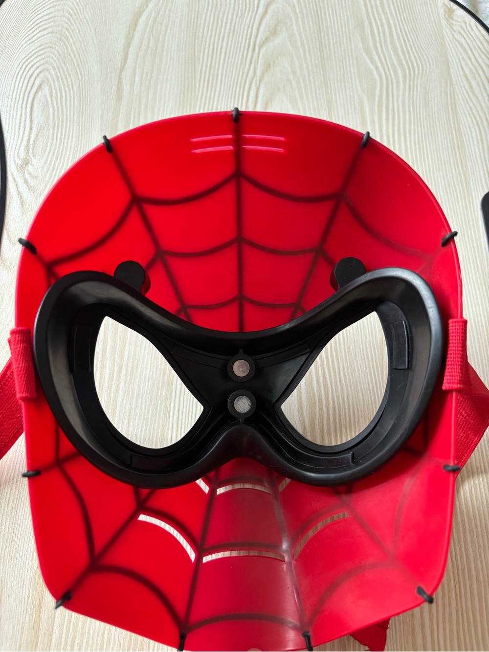 Marvel Hasbro Spider-Man Superhero Mask Adjustable Back Halloween Youth Kids - Picture 7 of 14